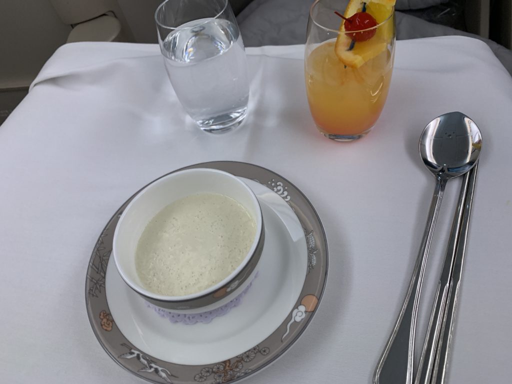 ASIANAビジネスクラス機内食