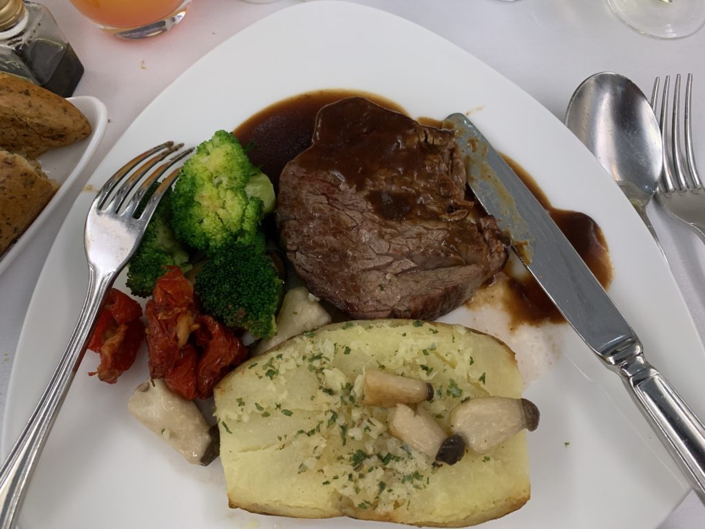 ASIANAビジネスクラス機内食
