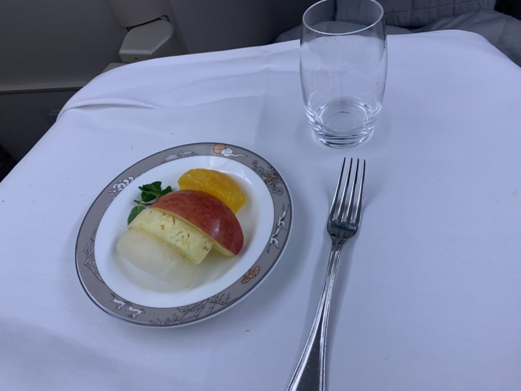 ASIANAビジネスクラス機内食
