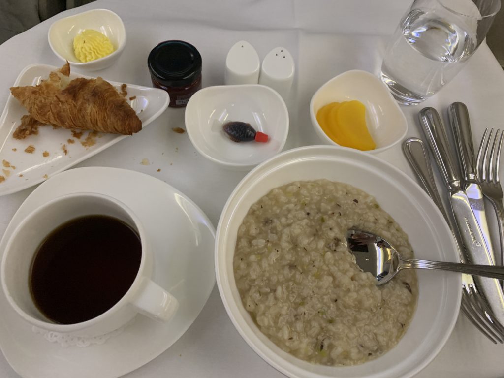 ASIANAビジネスクラス機内食