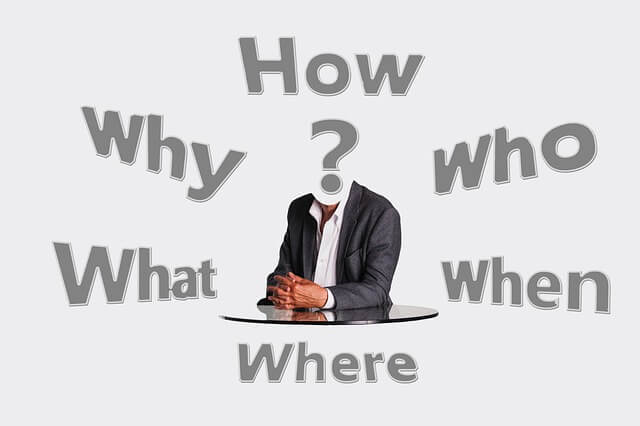 questions, who, what questions, who, what